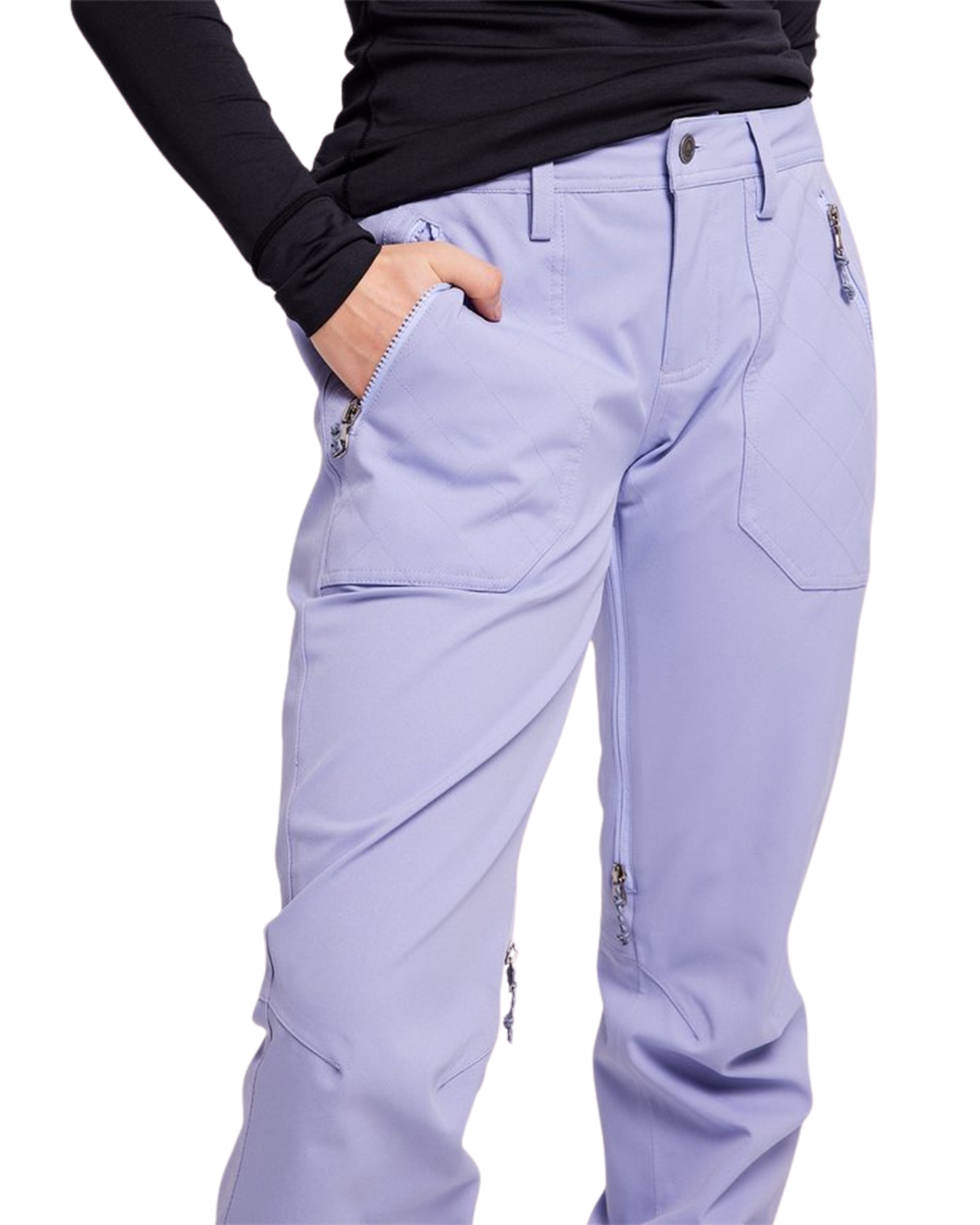 Burton Vida Women's Pant - Foxglove Violet Women's Snow Pants - Trojan Wake Ski Snow