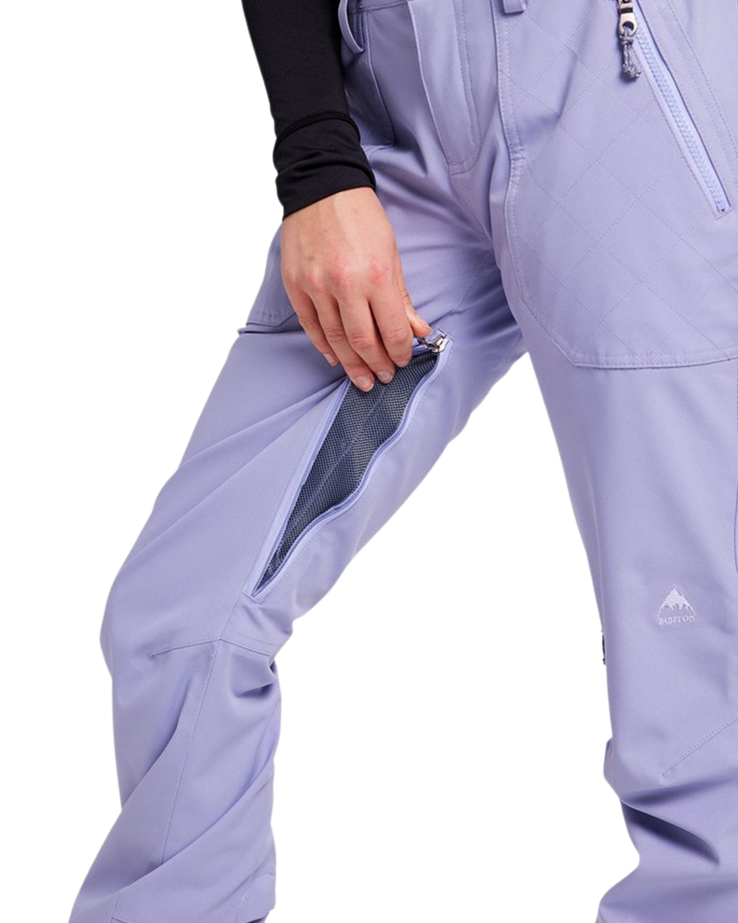 Burton Vida Women's Pant - Foxglove Violet Women's Snow Pants - Trojan Wake Ski Snow