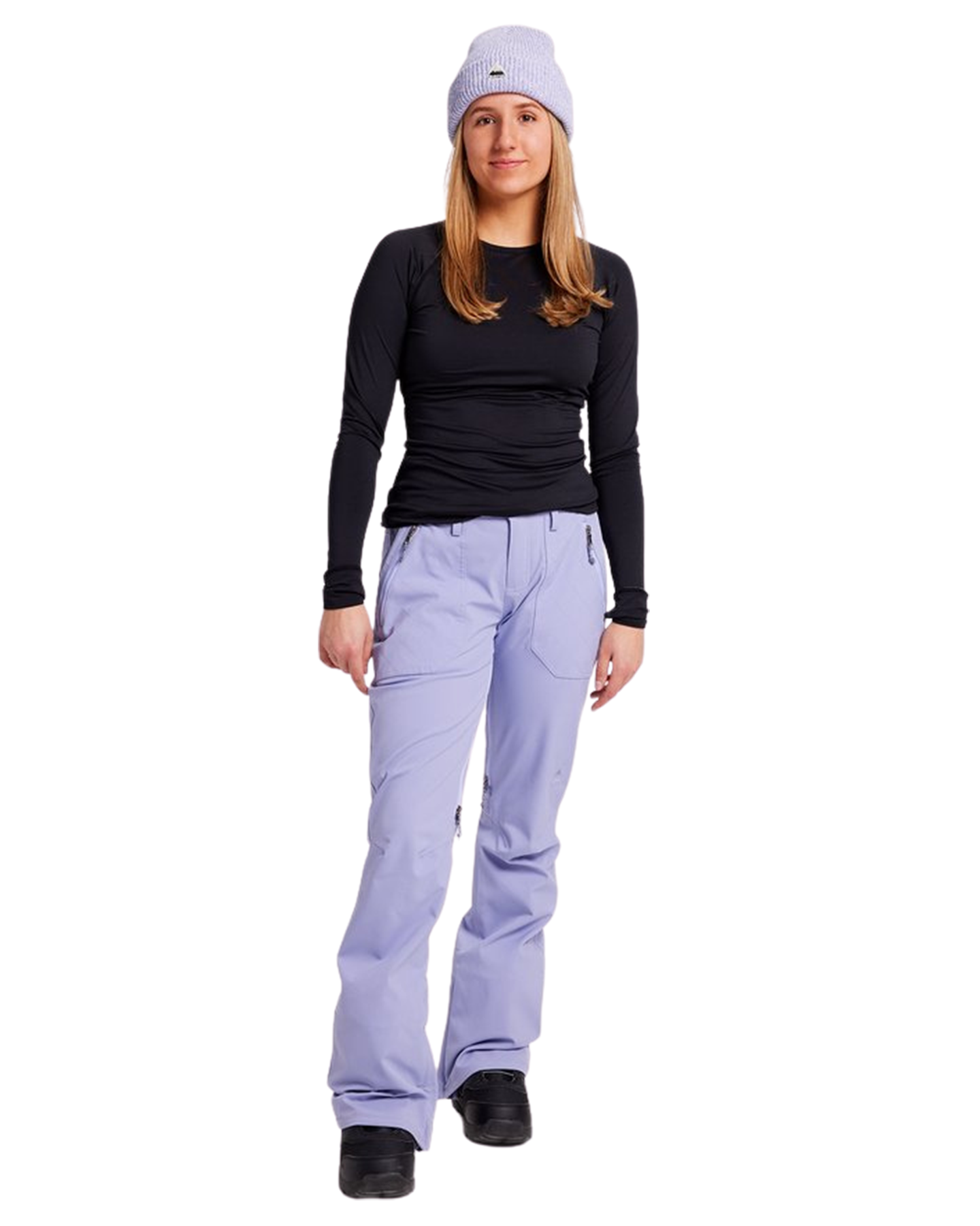 Burton Vida Women's Pant - Foxglove Violet Women's Snow Pants - Trojan Wake Ski Snow