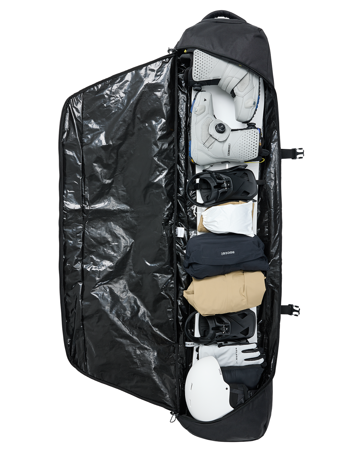 Burton Wheelie Gig Snowboard Bag - True Black Snowboard Bags - Trojan Wake Ski Snow
