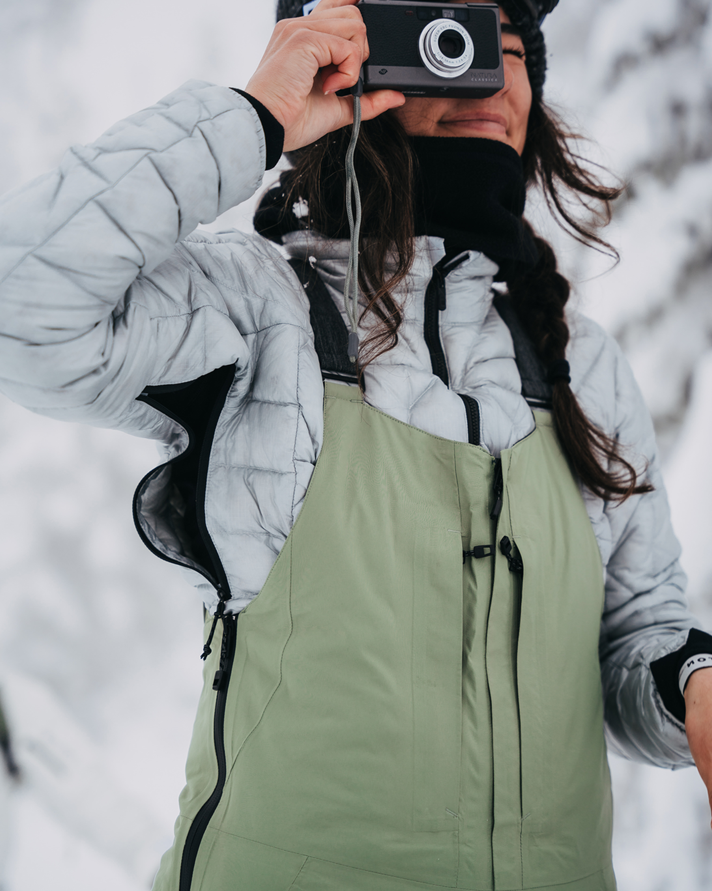 Burton Women's [ak]® Baker Down Jacket - Gray Cloud Jackets - Trojan Wake Ski Snow