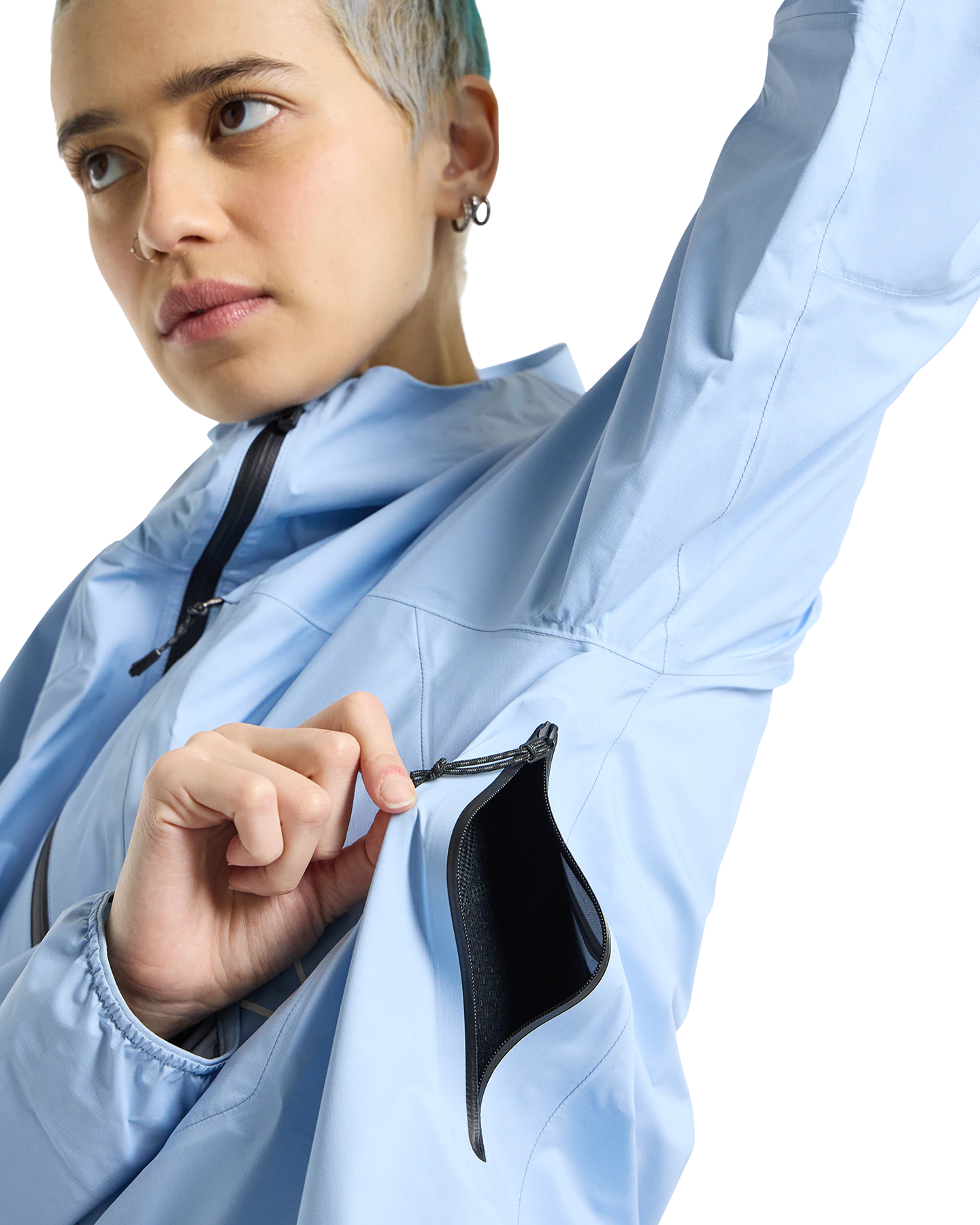 Burton Women's [ak]® GORE-TEX® 3L Minimalist Anorak Rain Jacket - Moonrise Women's Jackets - Trojan Wake Ski Snow