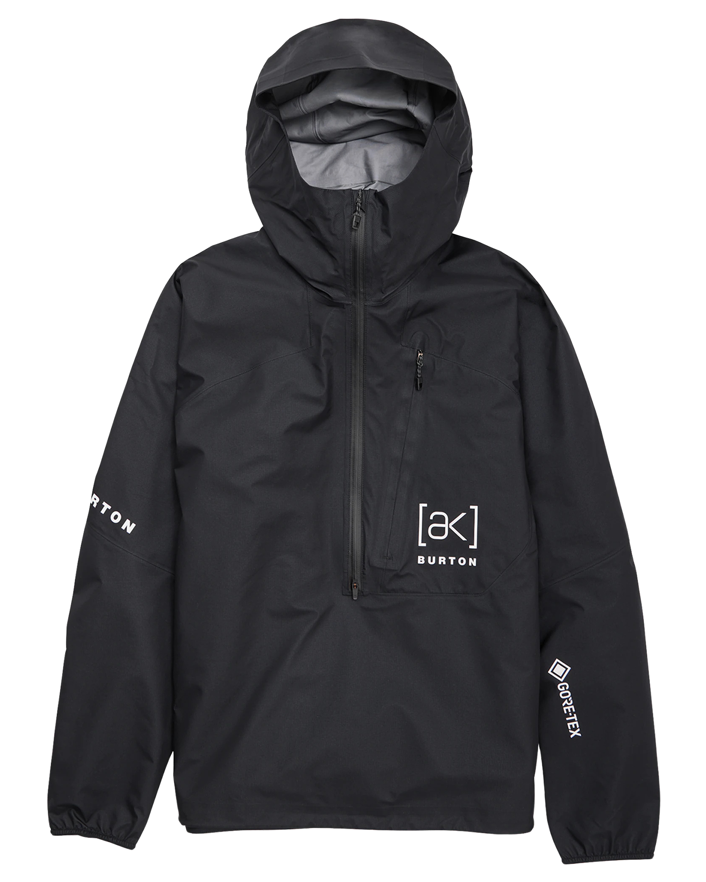 Burton Women's [ak]® GORE-TEX® 3L Minimalist Anorak Rain Jacket - Black Women's Snow Jackets - Trojan Wake Ski Snow