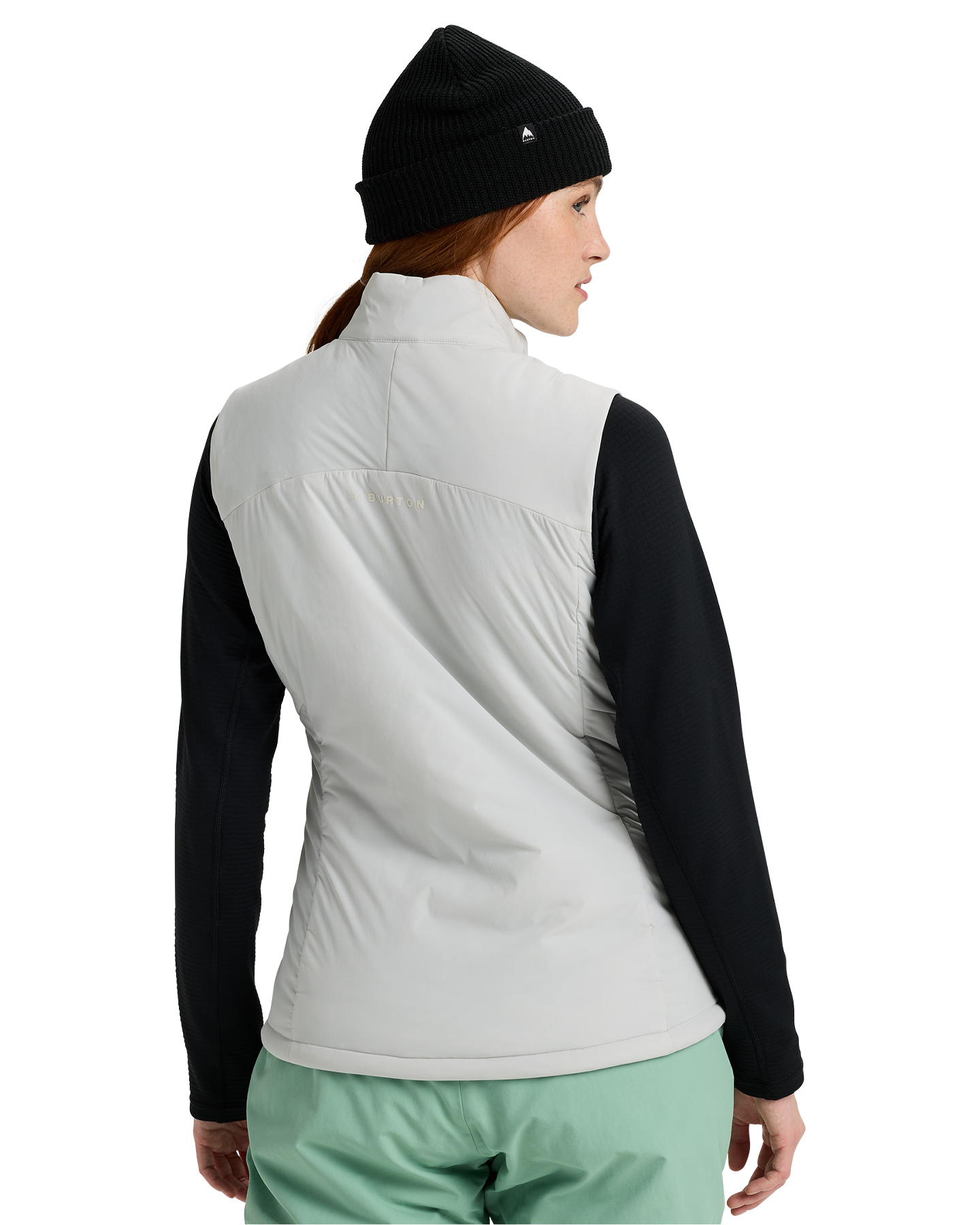 Burton Women's [ak]® Helium Stretch Insulated Vest - Gray Cloud Women's Jackets - Trojan Wake Ski Snow