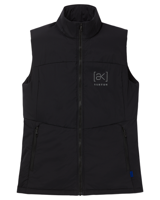 Burton Women's [ak]® Helium Stretch Insulated Vest - True Black Women's Jackets - Trojan Wake Ski Snow