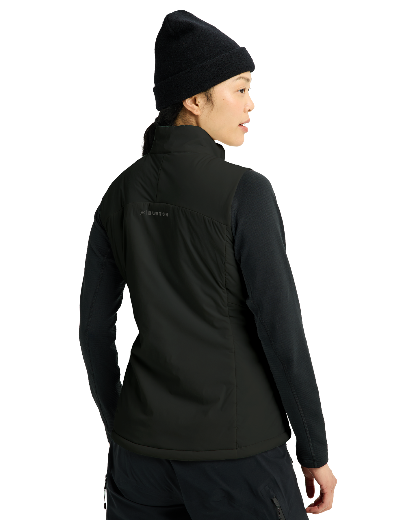 Burton Women's [ak]® Helium Stretch Insulated Vest - True Black Women's Jackets - Trojan Wake Ski Snow