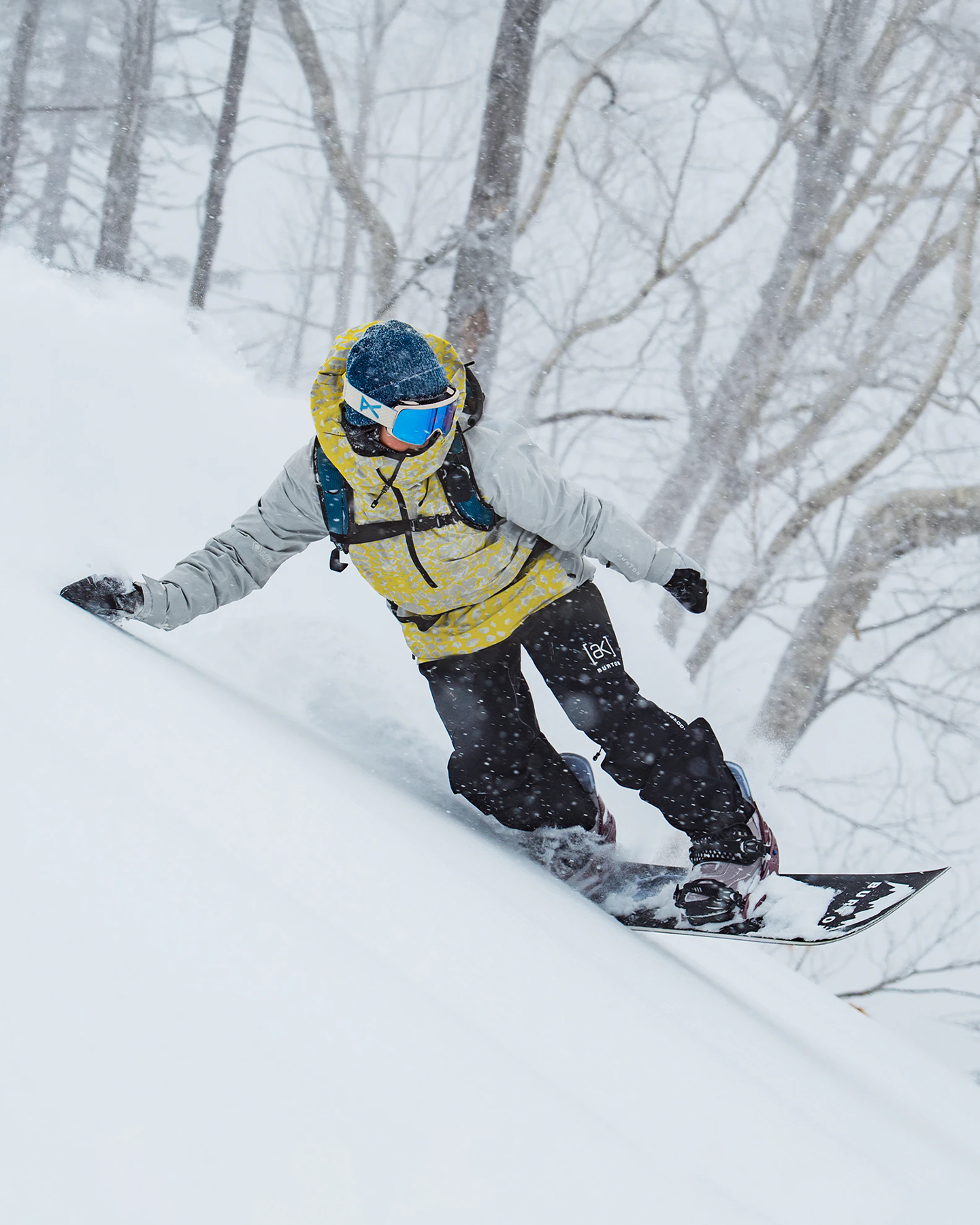 Burton Women's [ak]® Kimmy GORE-TEX® 2L Snow Anorak - Atomic Shatter/Gray Cloud Women's Snow Jackets - Trojan Wake Ski Snow