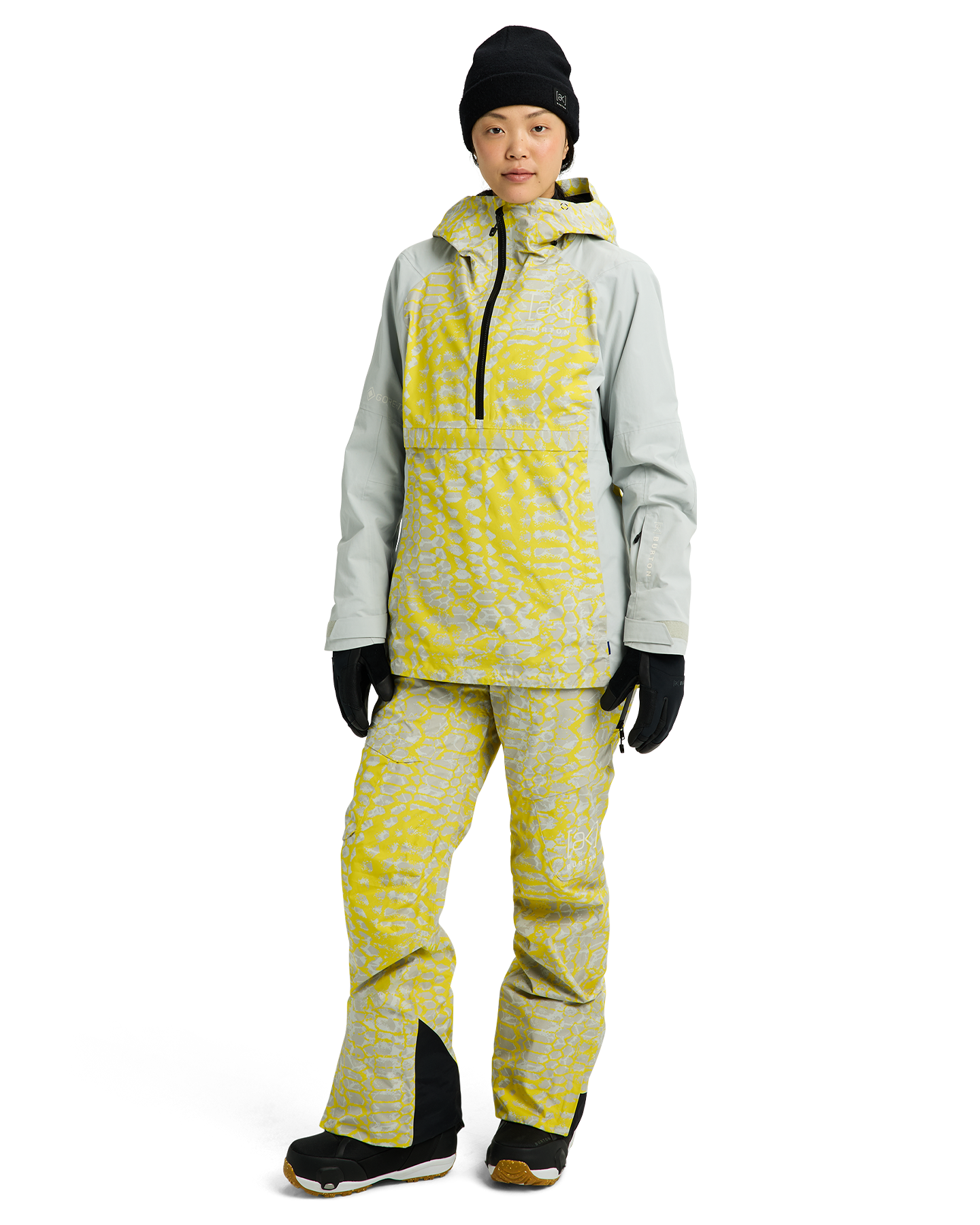 Burton Women's [ak]® Kimmy GORE-TEX® 2L Snow Anorak - Atomic Shatter/Gray Cloud Women's Snow Jackets - Trojan Wake Ski Snow