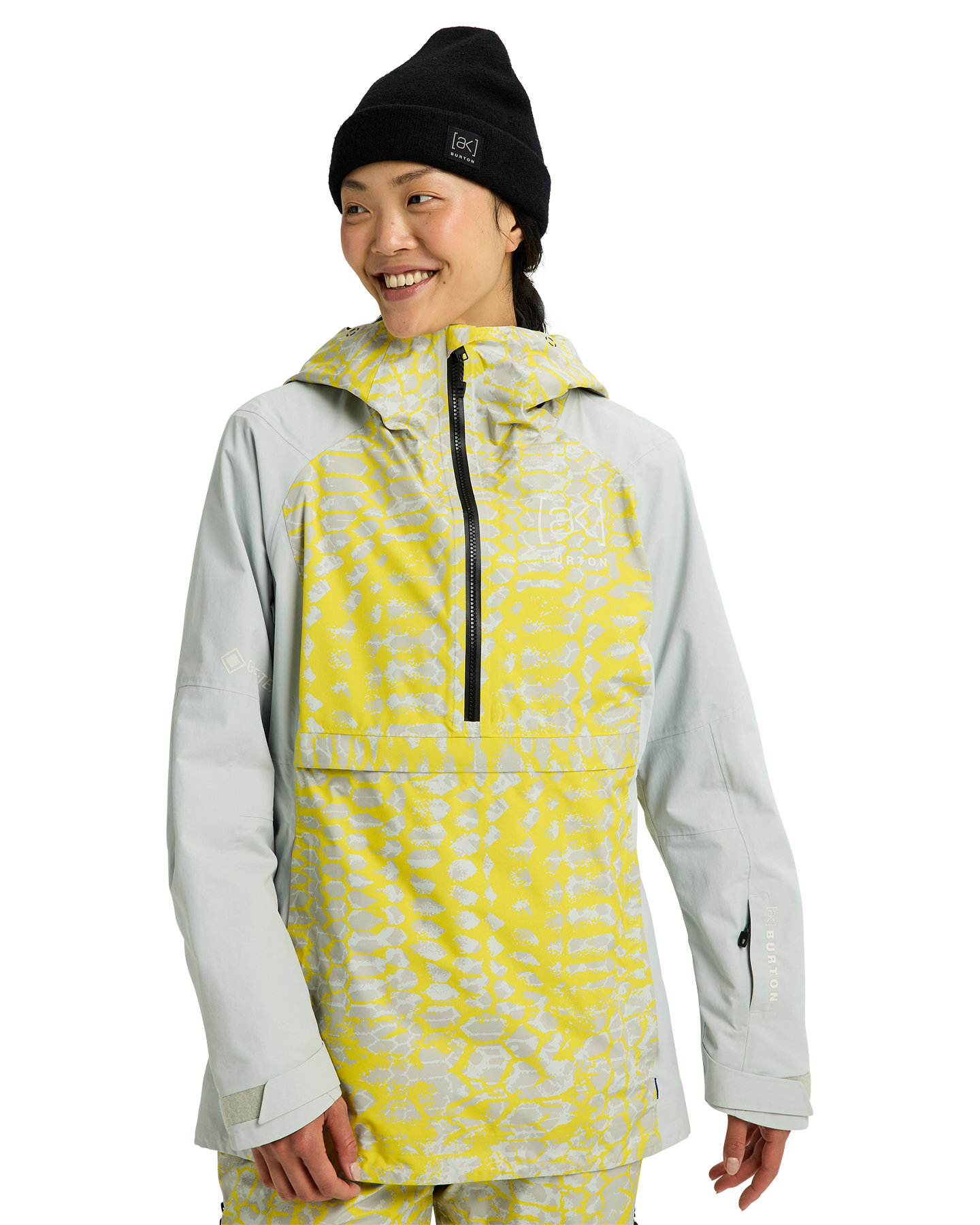 Burton Women's [ak]® Kimmy GORE-TEX® 2L Snow Anorak - Atomic Shatter/Gray Cloud Women's Snow Jackets - Trojan Wake Ski Snow