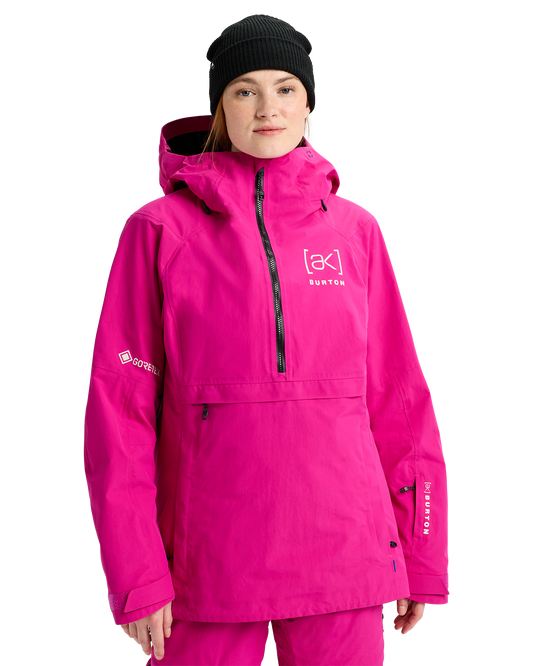 Burton Women's [ak]® Kimmy GORE-TEX® 2L Snow Anorak - Very Berry Women's Snow Jackets - Trojan Wake Ski Snow
