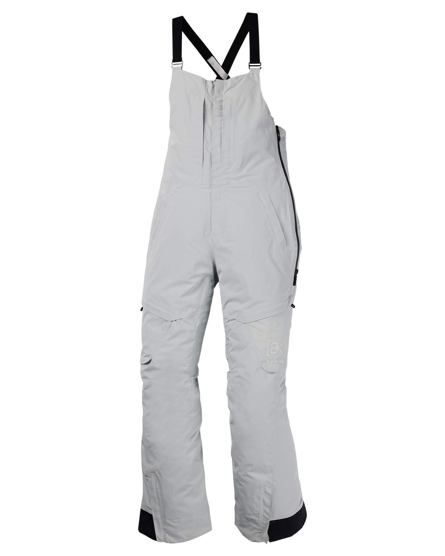 Burton Women's [ak]® Kimmy GORE-TEX® 2L Snow Bib Pants - Gray Cloud Women's Snow Bibs - Trojan Wake Ski Snow