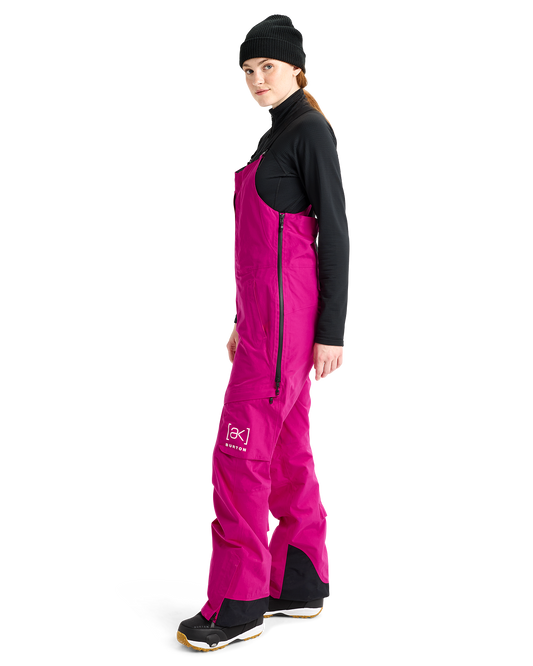 Burton Women's [ak]® Kimmy GORE-TEX® 2L Snow Bib Pants - Very Berry
