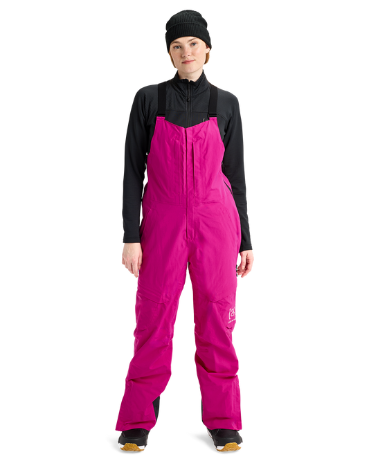 Burton Women's [ak]® Kimmy GORE-TEX® 2L Snow Bib Pants - Very Berry Women's Snow Bibs - Trojan Wake Ski Snow
