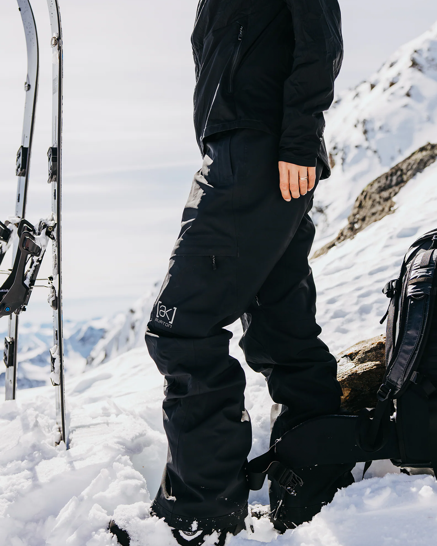 Burton Women's [ak]® Summit GORE-TEX® 2L Insulated Snow Pants - True Black Women's Snow Pants - Trojan Wake Ski Snow