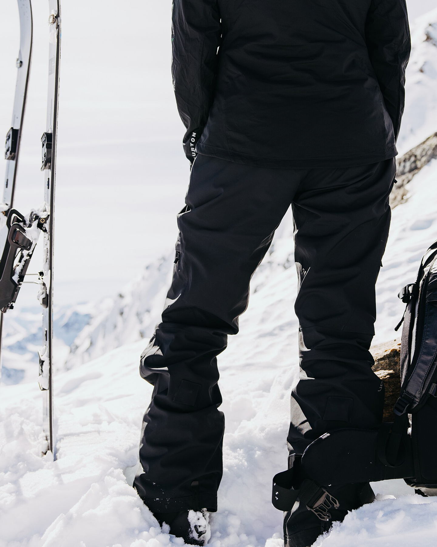 Burton Women's [ak]® Summit GORE-TEX® 2L Insulated Snow Pants - True Black Women's Snow Pants - Trojan Wake Ski Snow