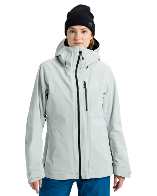 Burton Women's [ak]® Upshift Gore-Tex 2L Snow Jacket - Gray Cloud Women's Snow Jackets - Trojan Wake Ski Snow