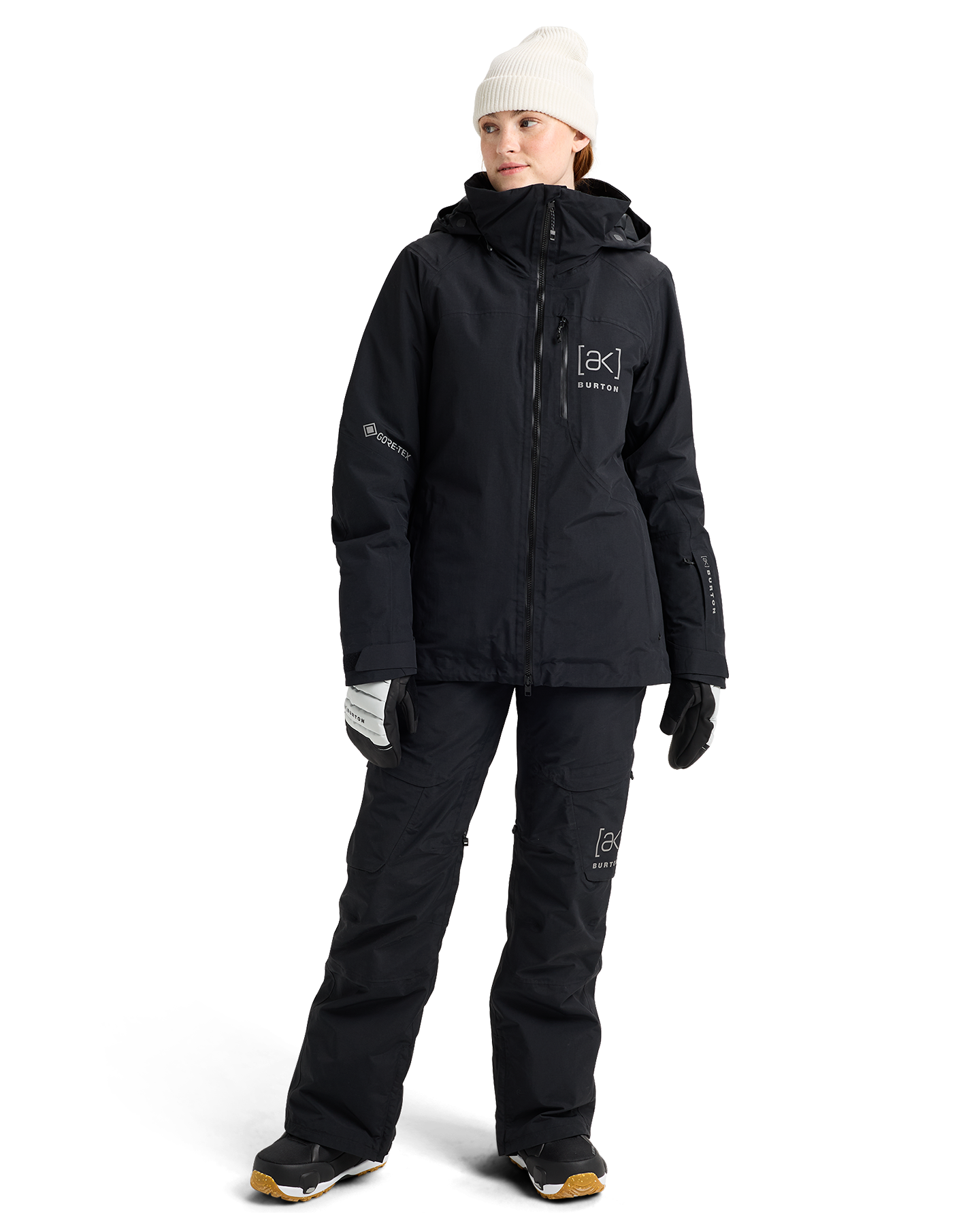 Burton Women's Burton [ak]® Embark Gore‑Tex 2L Snow Jacket - True Black Women's Snow Jackets - Trojan Wake Ski Snow