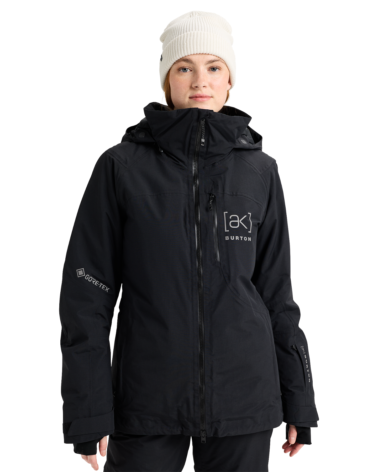 Burton Women's Burton [ak]® Embark Gore‑Tex 2L Snow Jacket - True Black Women's Snow Jackets - Trojan Wake Ski Snow