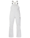 Burton Women's Avalon GORE-TEX® 2L Bib - Stout White Women's Snow Bibs - Trojan Wake Ski Snow