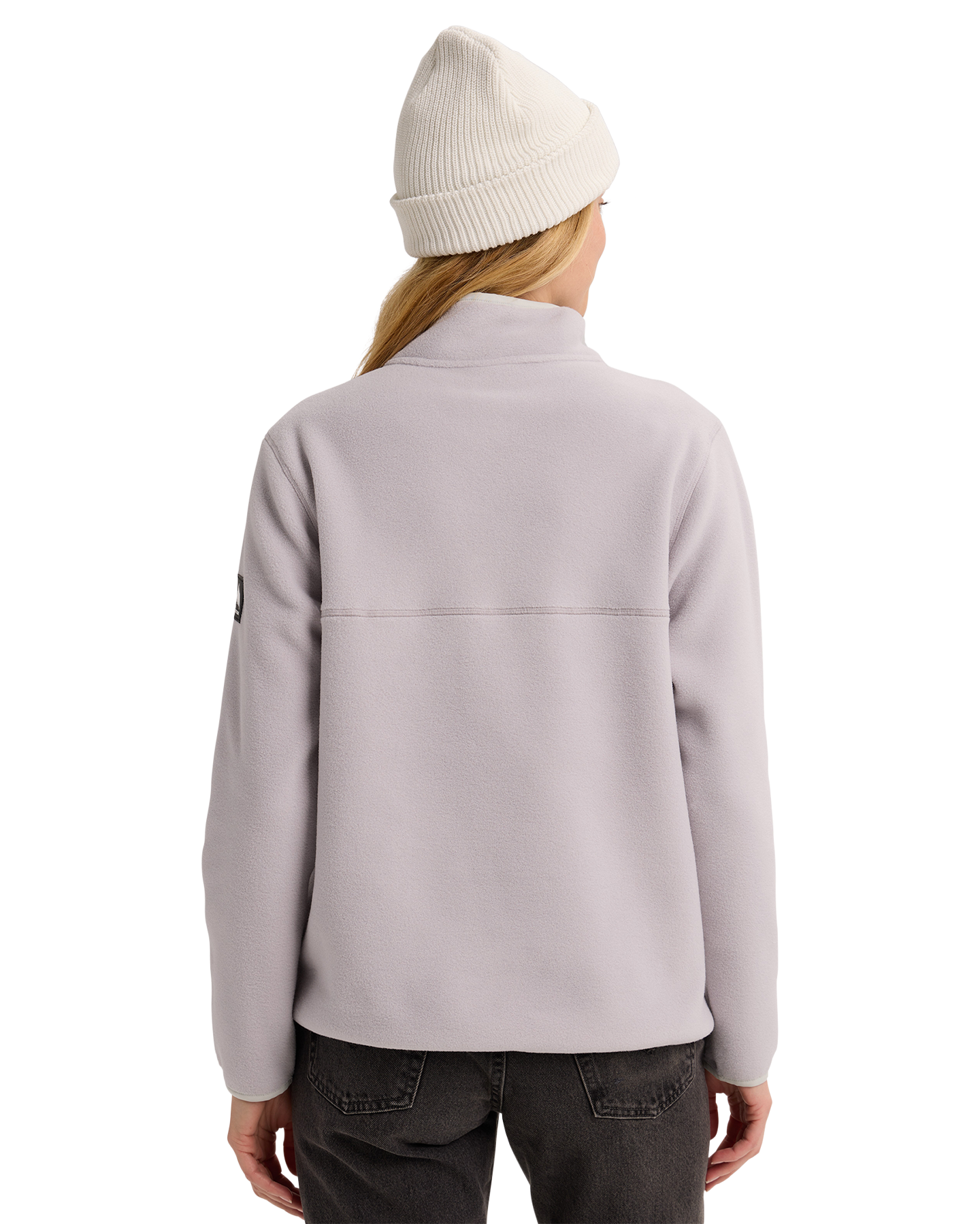 Burton Women's Cinder Fleece Pullover - Washed Lavender Women's Fleece - Trojan Wake Ski Snow