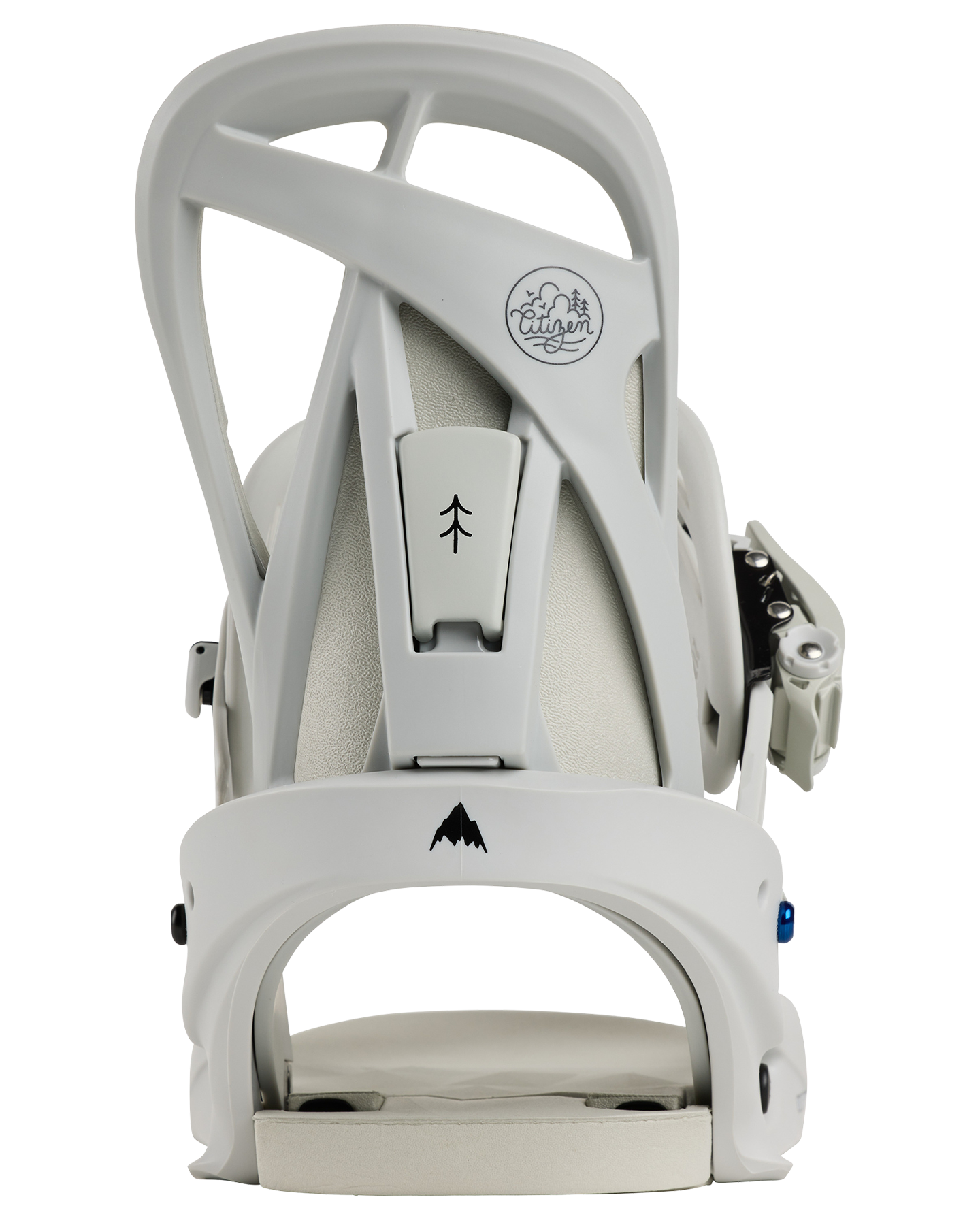 Burton Women's Citizen Re:Flex Snowboard Bindings - Gray Cloud Women's Snowboard Bindings - Trojan Wake Ski Snow