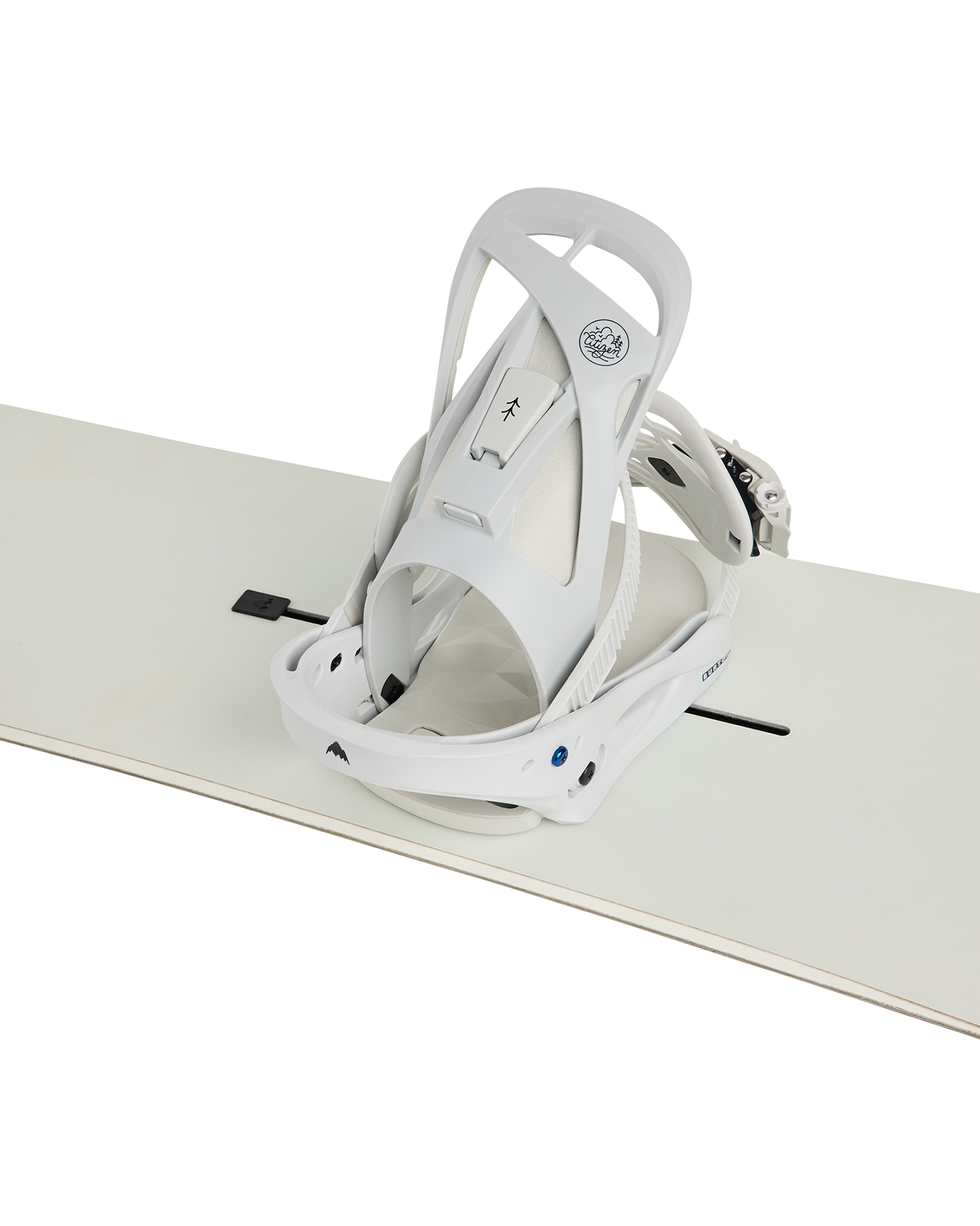 Burton Women's Citizen Re:Flex Snowboard Bindings - Gray Cloud Women's Snowboard Bindings - Trojan Wake Ski Snow