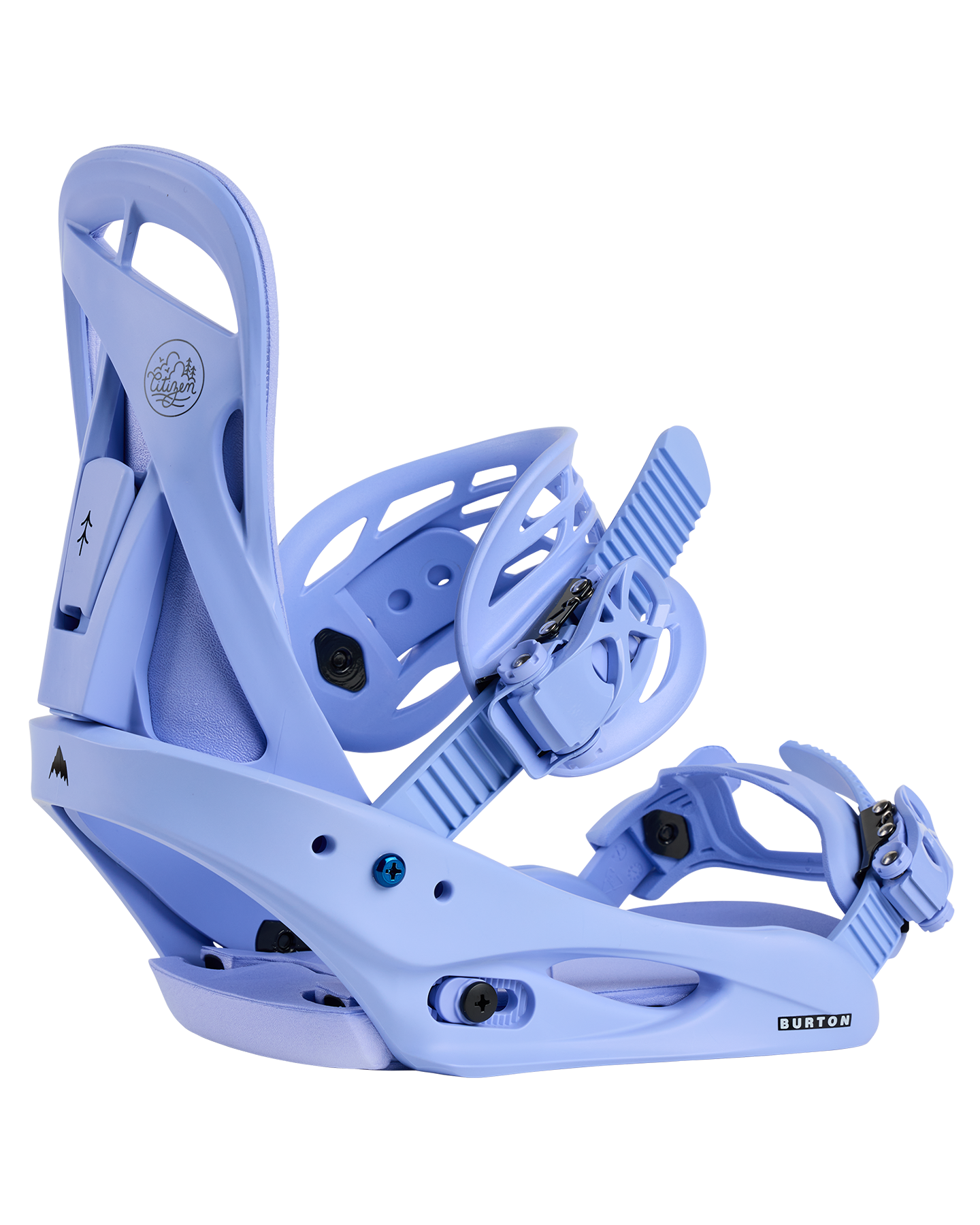 Burton Women's Citizen Re:Flex Snowboard Bindings - Periwinkle Women's Snowboard Bindings - Trojan Wake Ski Snow