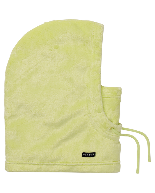 Burton Women's Cora Hood - Glow Yellow Green Women's Neck Warmers & Face Masks - Trojan Wake Ski Snow