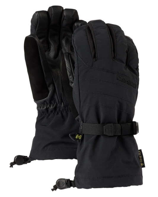 Burton Women's Deluxe Gore‑Tex Snow Gloves - True Black Women's Snow Gloves & Mittens - Trojan Wake Ski Snow