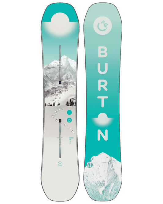 Burton Women's Feelgood Snowboard - First Tracks