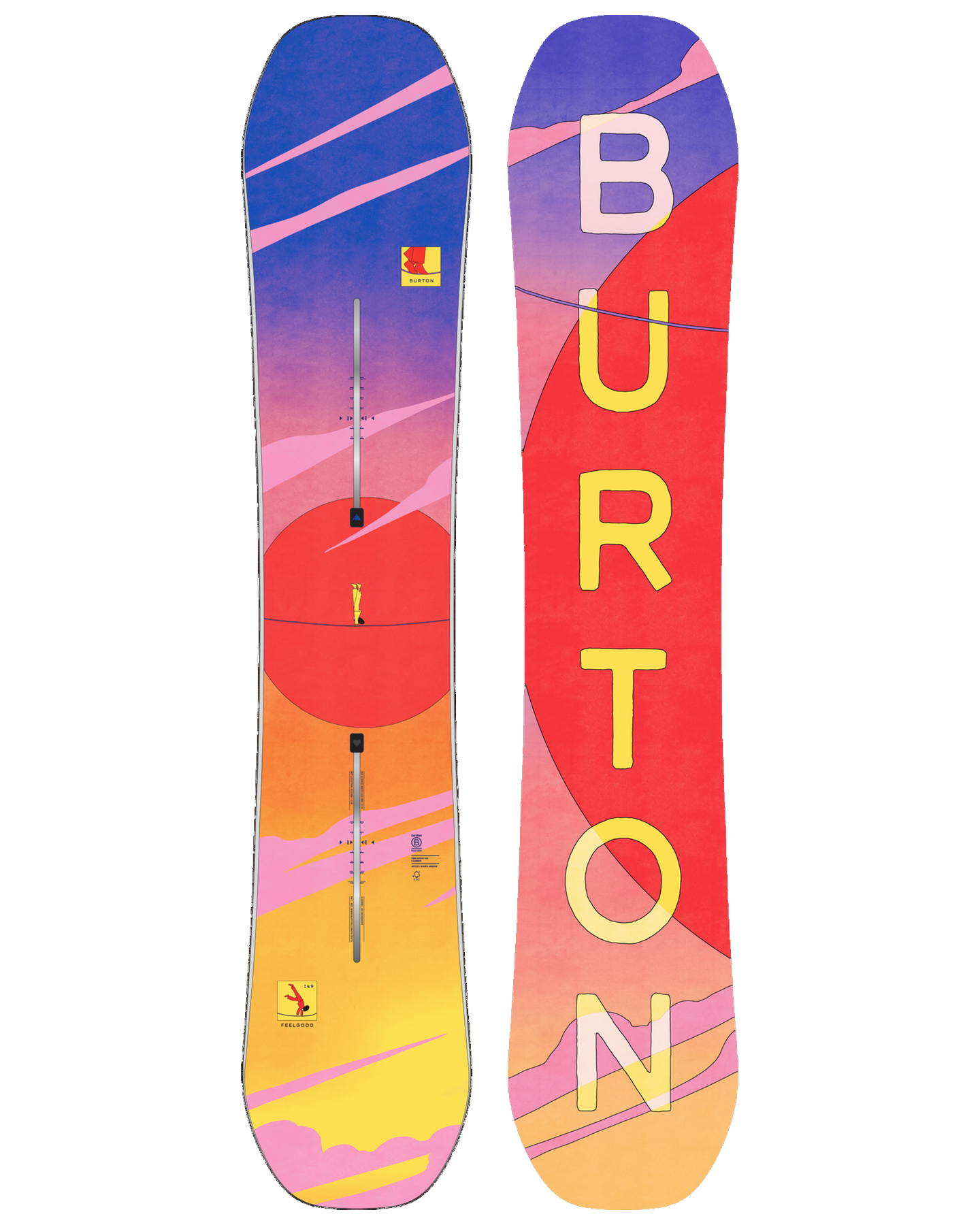 Burton Women's Feelgood Snowboard - Tight Rope
