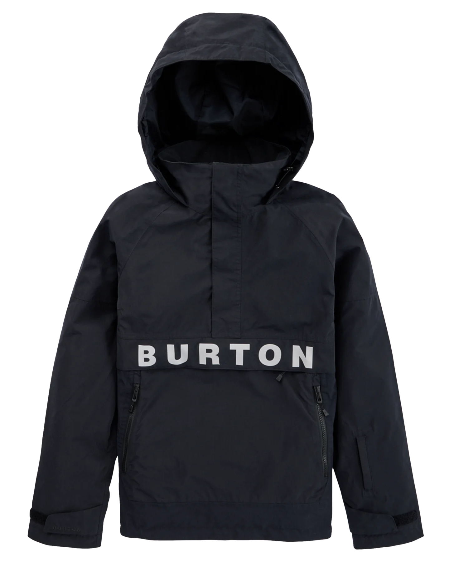 Burton Women's Frostner 2L Anorak Snow Jacket - True Black/Stout White Women's Snow Jackets - Trojan Wake Ski Snow