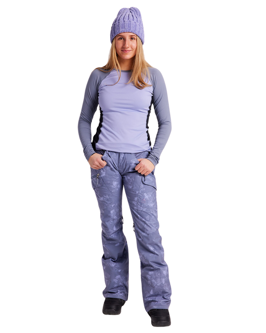 Burton Women's Gloria Insulated Pant - Crystalline - (M) Women's Snow Pants - Trojan Wake Ski Snow
