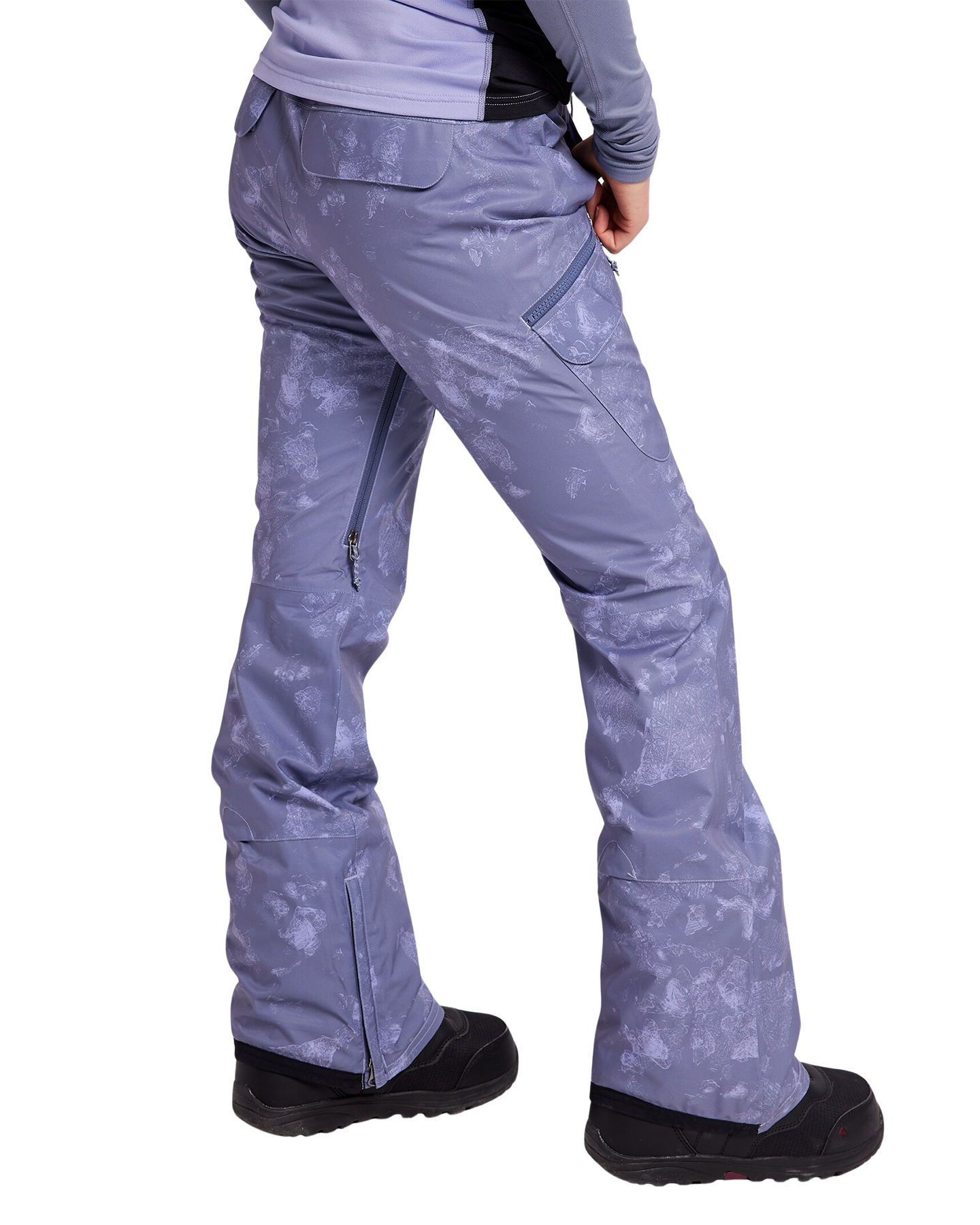 Burton Women's Gloria Insulated Pant - Crystalline - (M) Women's Snow Pants - Trojan Wake Ski Snow