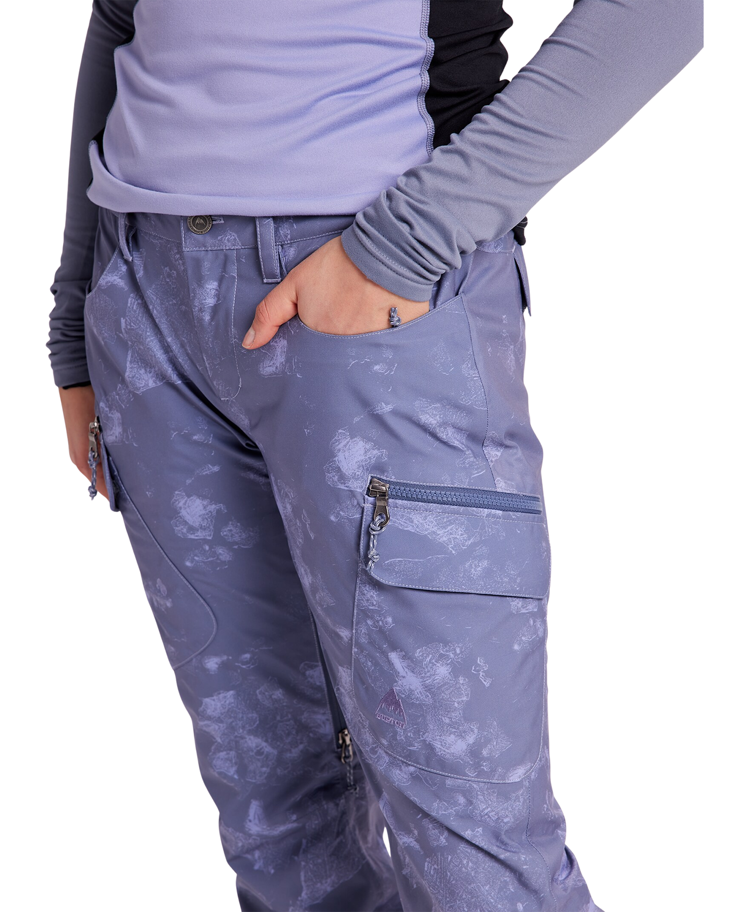 Burton Women's Gloria Insulated Pant - Crystalline - (M) Women's Snow Pants - Trojan Wake Ski Snow