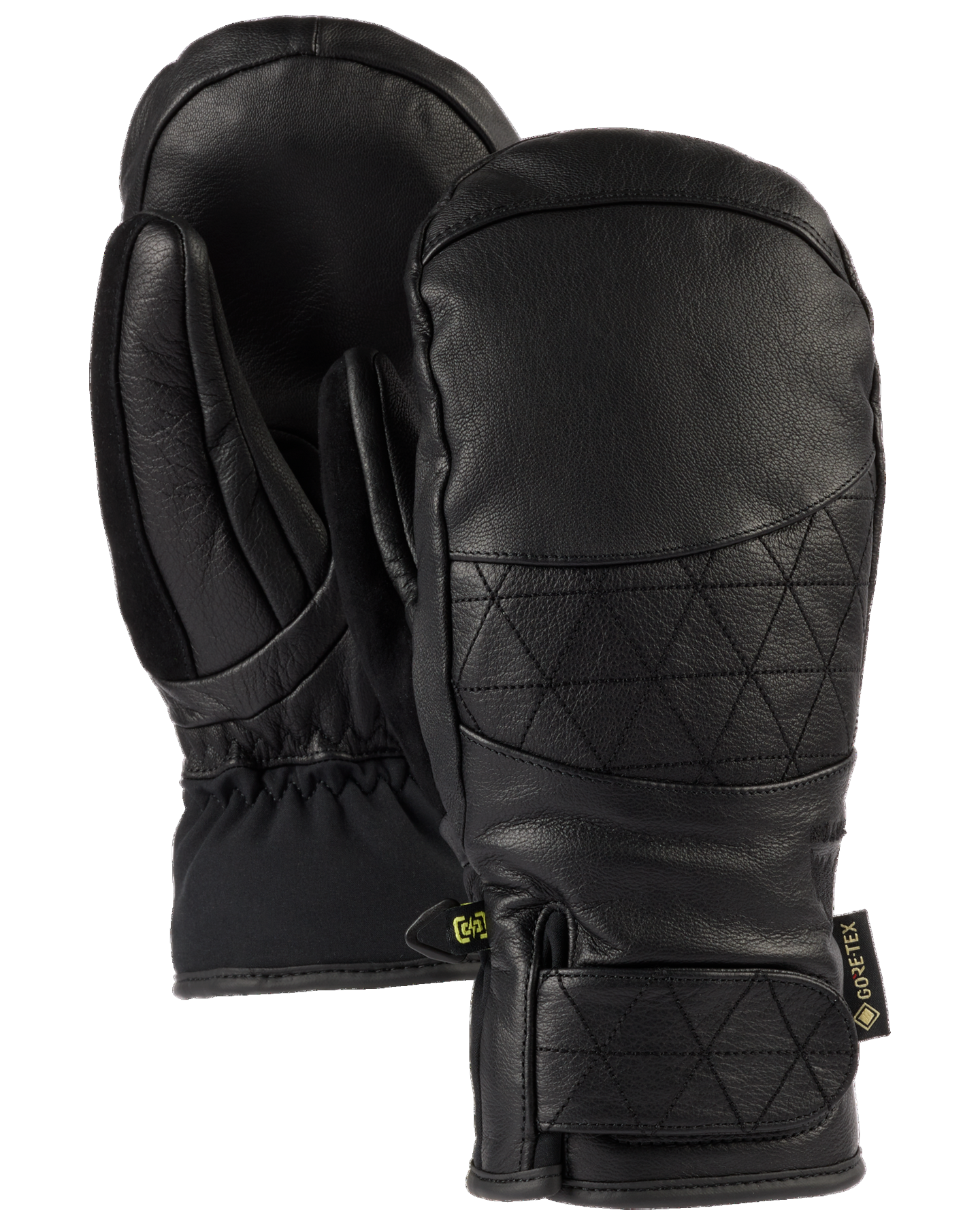 Burton Women's Gondy GORE-TEX® Leather Snow Mittens - True Black