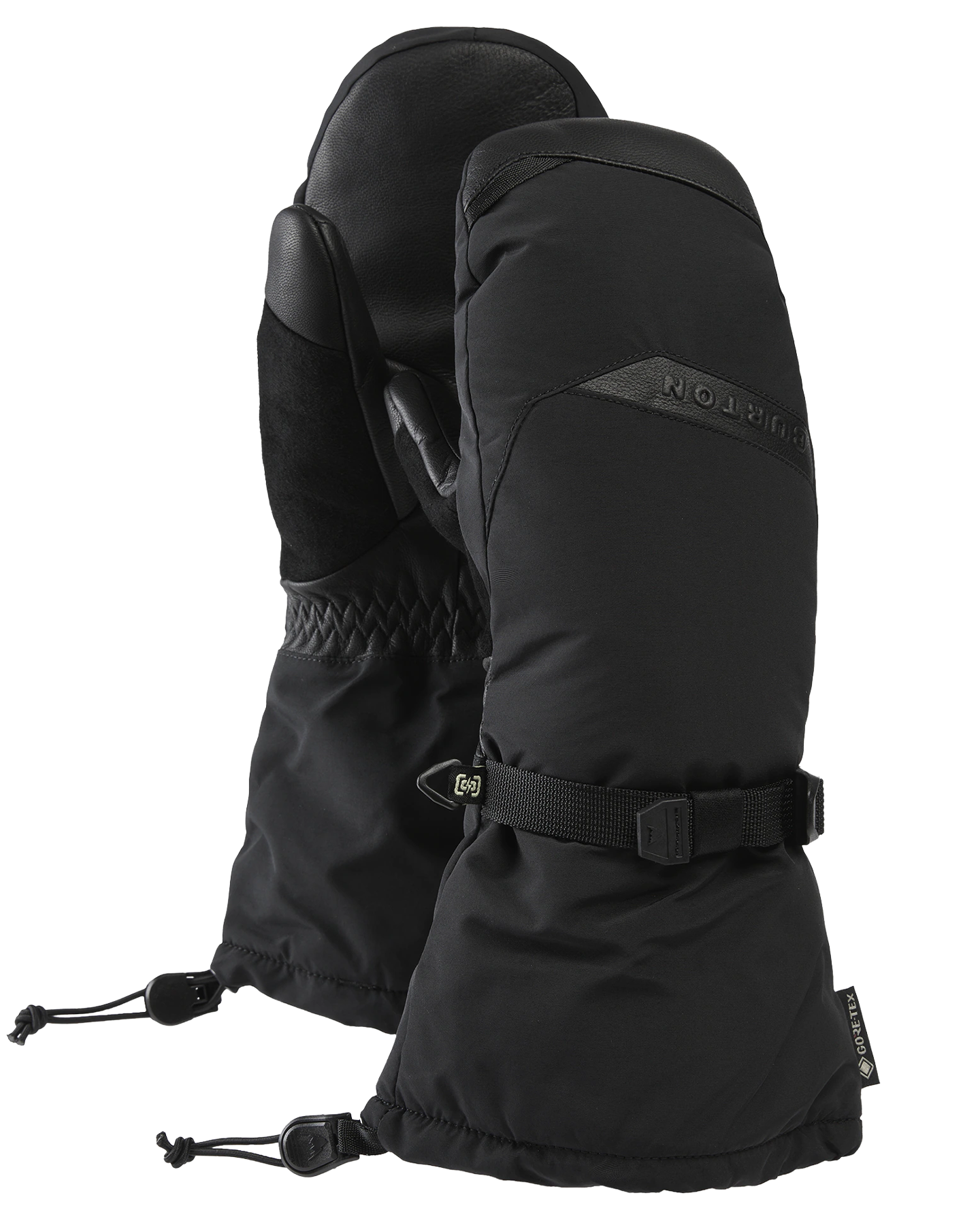 Burton Women's GORE-TEX® Deluxe Snow Mittens - True Black Women's Snow Mittens - Trojan Wake Ski Snow