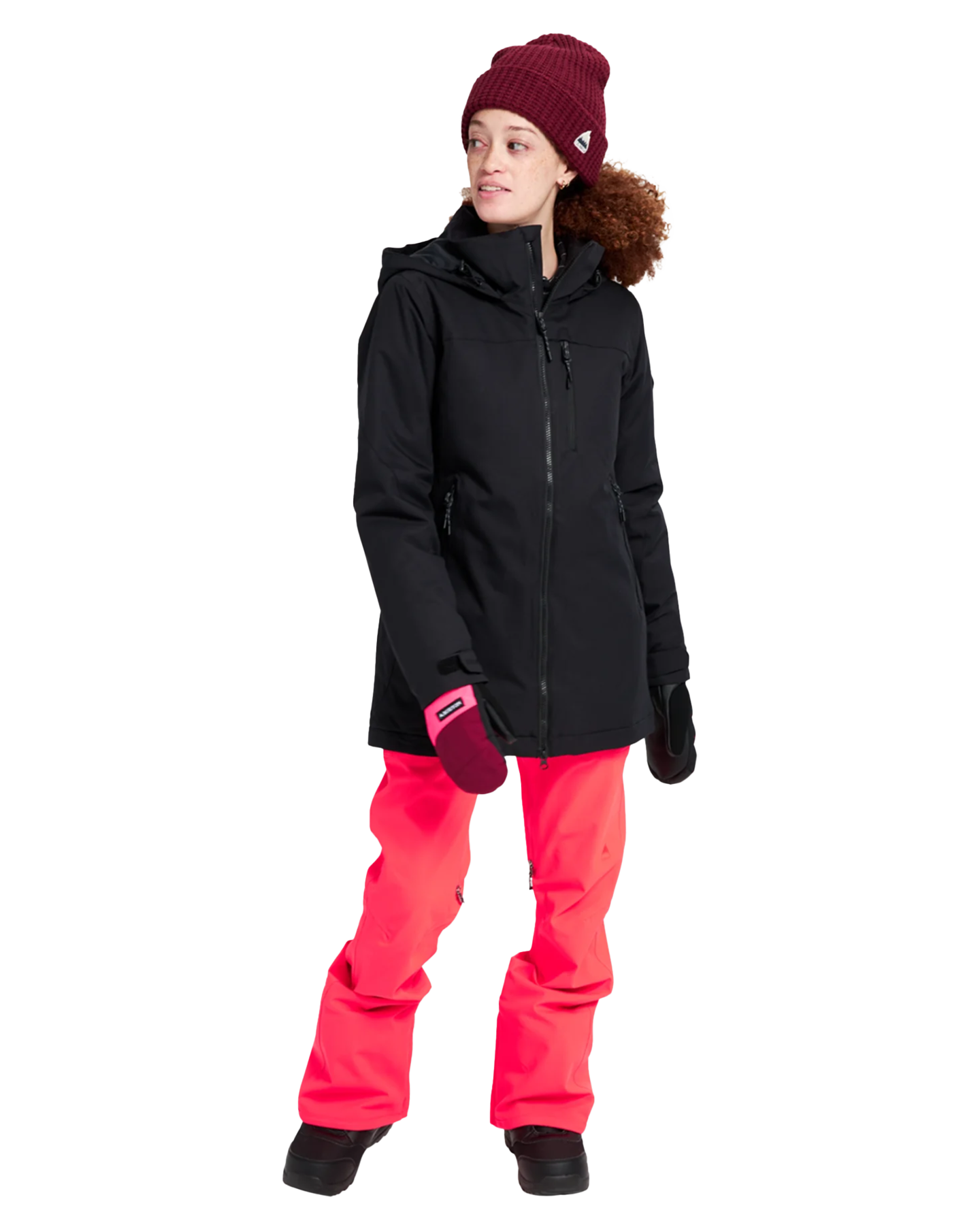 Burton Women's Lelah 2L Snow Jacket - True Black Women's Snow Jackets - Trojan Wake Ski Snow