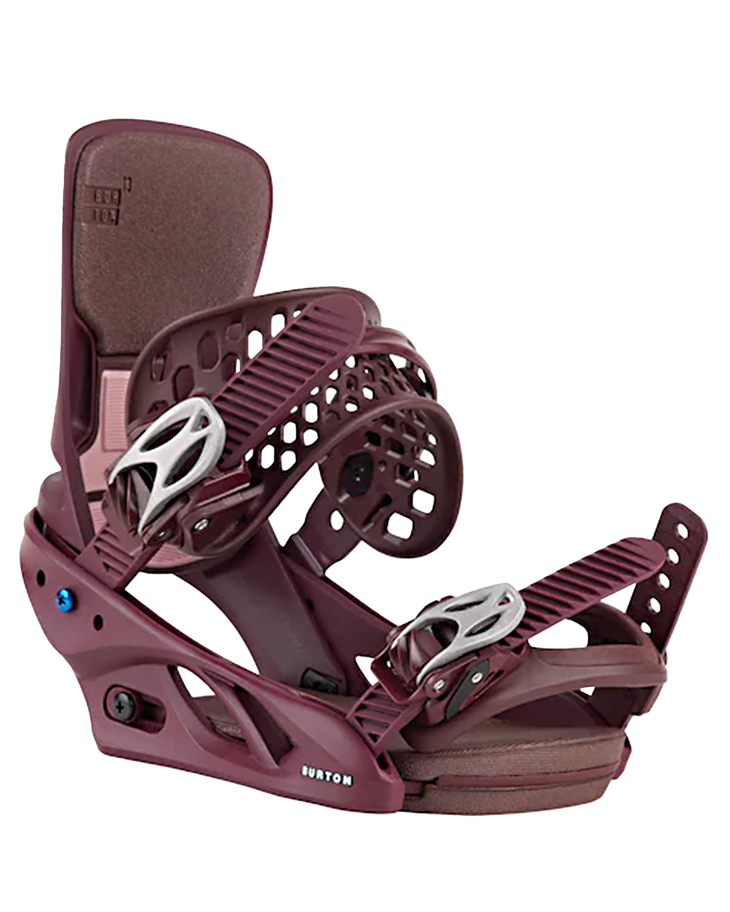 Burton Women's Lexa X Re:Flex Snowboard Bindings - Almandine - 2024 Snowboard Bindings - Womens - Trojan Wake Ski Snow
