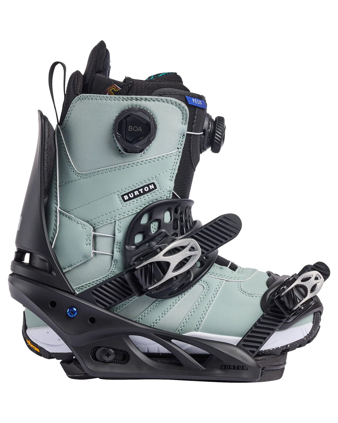 Burton Women's Lexa X Re:Flex Snowboard Bindings - Black Women's Snowboard Bindings - Trojan Wake Ski Snow