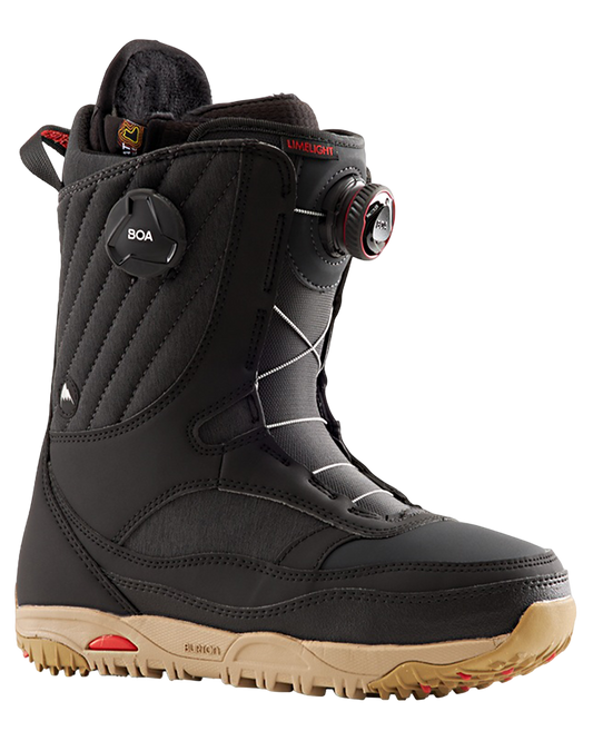 Burton Women's Limelight Boa® Snowboard Boots - Black Snowboard Boots - Womens - Trojan Wake Ski Snow