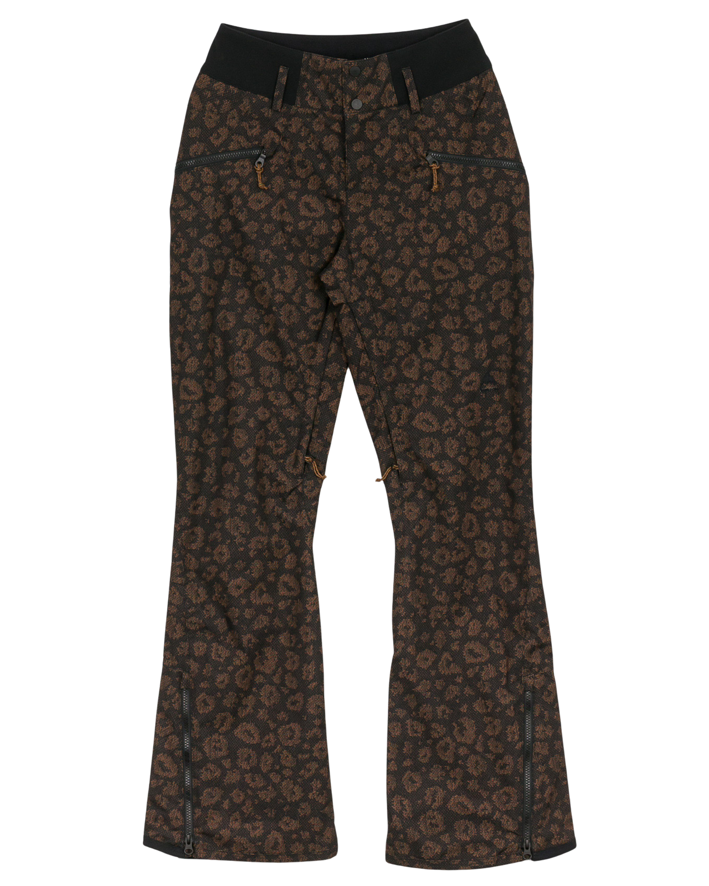 Burton Women's Marcy High Rise Snow Pants - Animal Cheetah (L) Women's Snow Pants - Trojan Wake Ski Snow