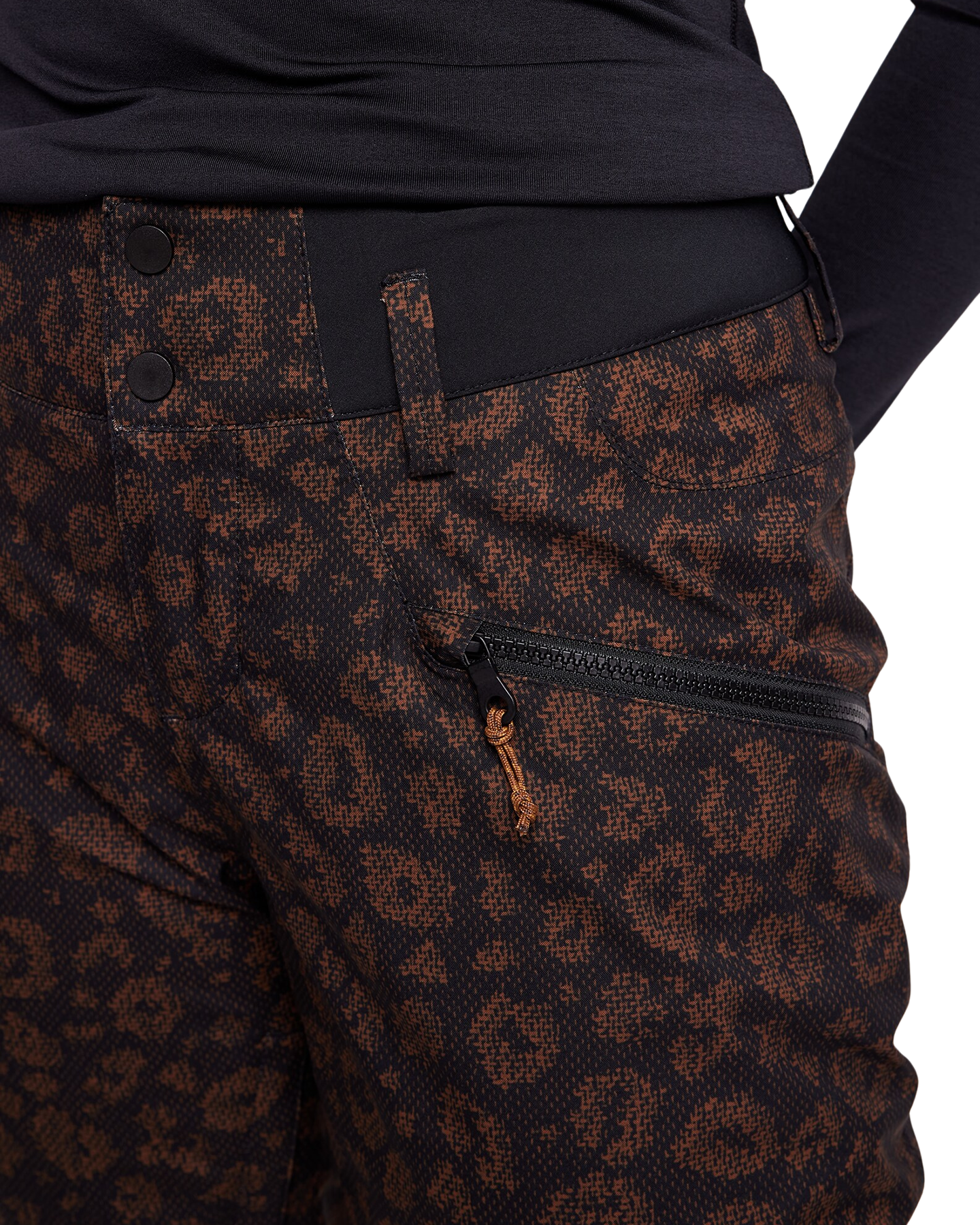 Burton Women's Marcy High Rise Snow Pants - Animal Cheetah (L) Women's Snow Pants - Trojan Wake Ski Snow