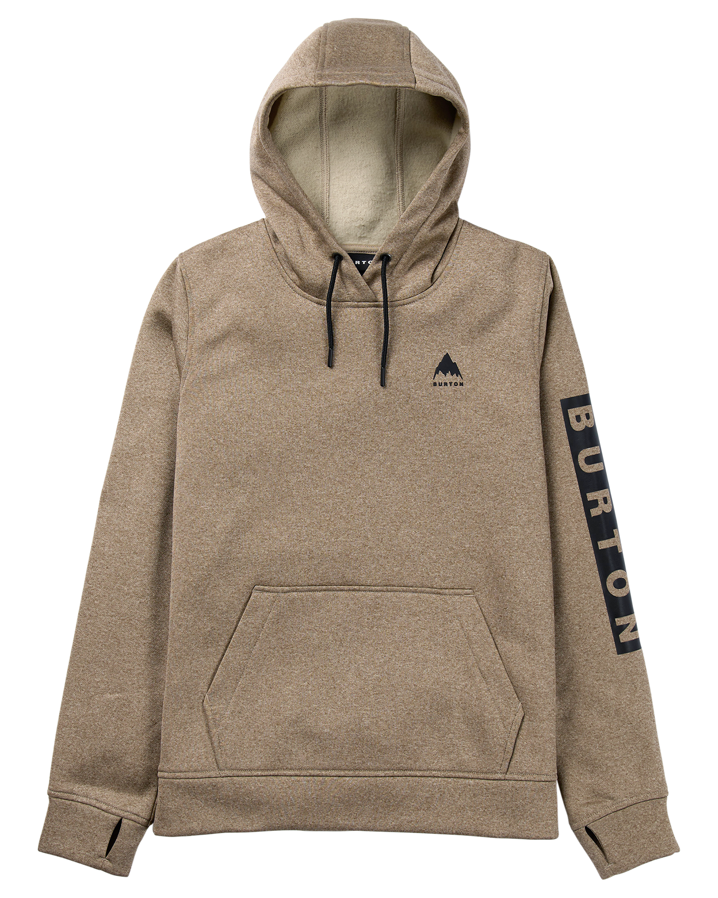 Burton Women's Oak Pullover Hoodie - Summit Taupe Heather Women's Hoodies - Trojan Wake Ski Snow