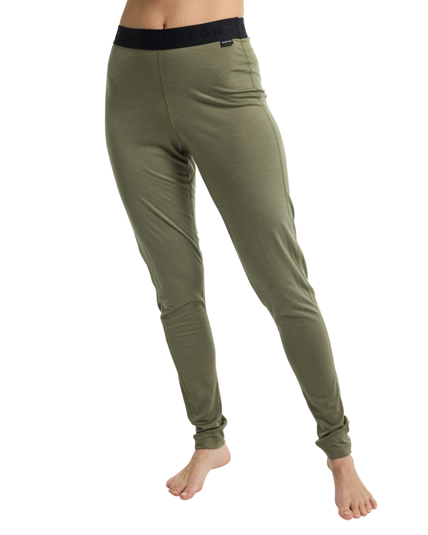 Burton Women's Phayse Merino Base Layer Pants Forest Moss