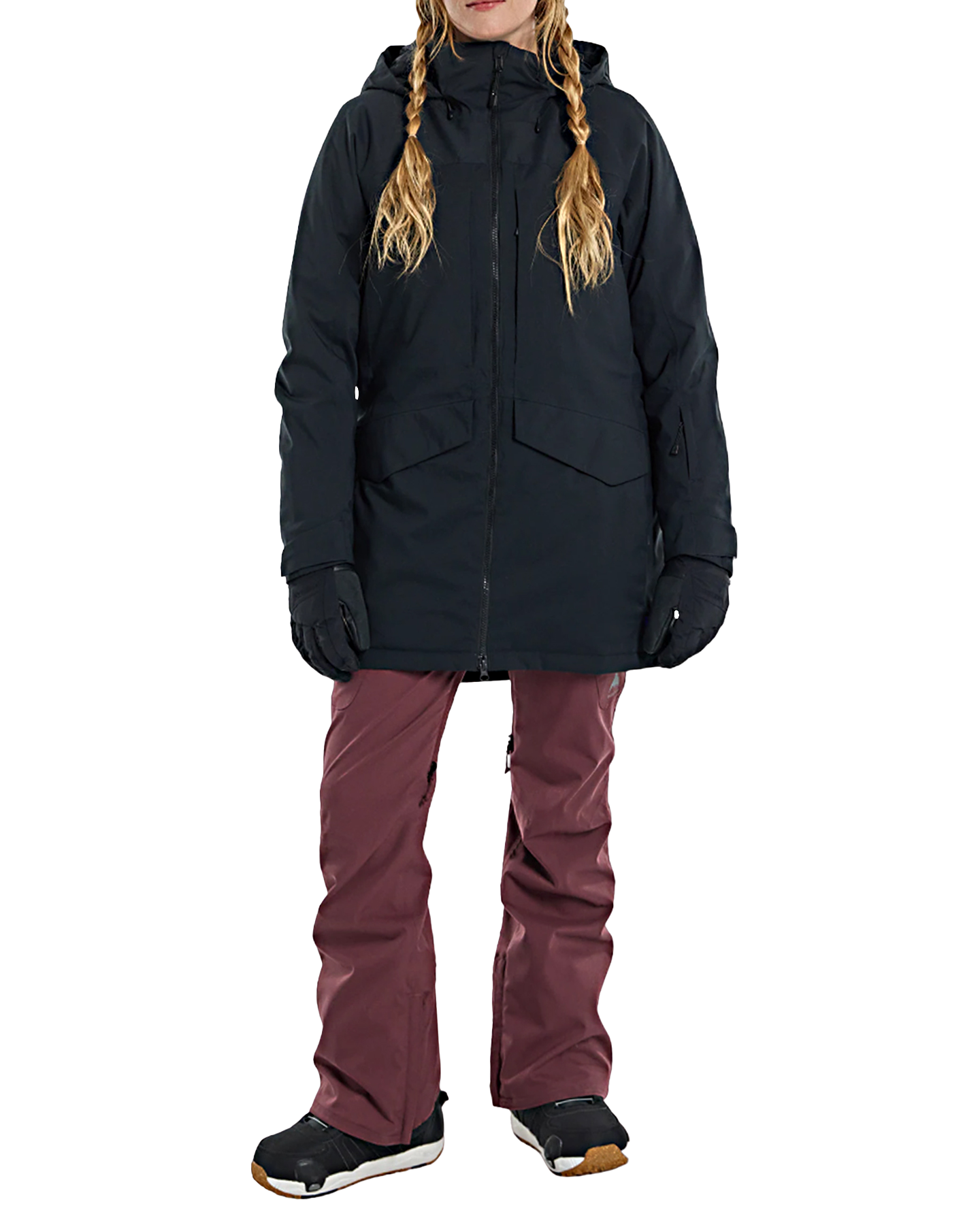 Burton Women's Prowess 2.0 2L Snow Jacket - True Black Women's Snow Jackets - Trojan Wake Ski Snow