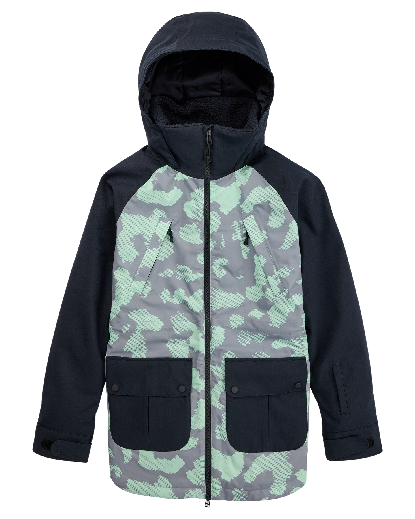 Burton Women's Prowess Snow Jacket - Rosette/True Black Women's Snow Jackets - Trojan Wake Ski Snow