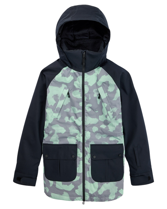 Burton Women's Prowess Snow Jacket - Rosette/True Black Women's Snow Jackets - Trojan Wake Ski Snow
