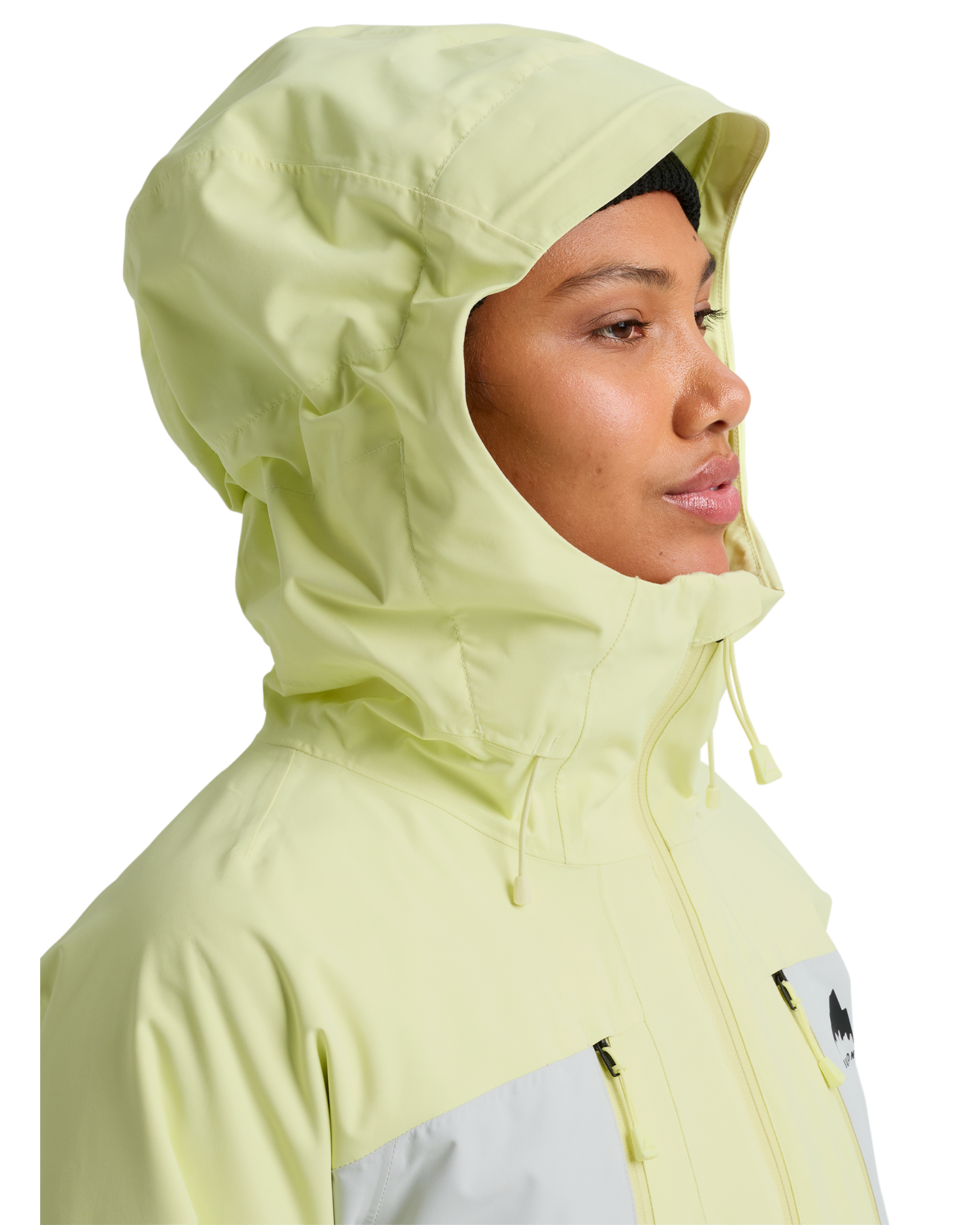 Burton Women's Reserve 2L 3-In-1 Snow Jacket - Glow Yellow Green/Gray Cloud Women's Snow Jackets - Trojan Wake Ski Snow