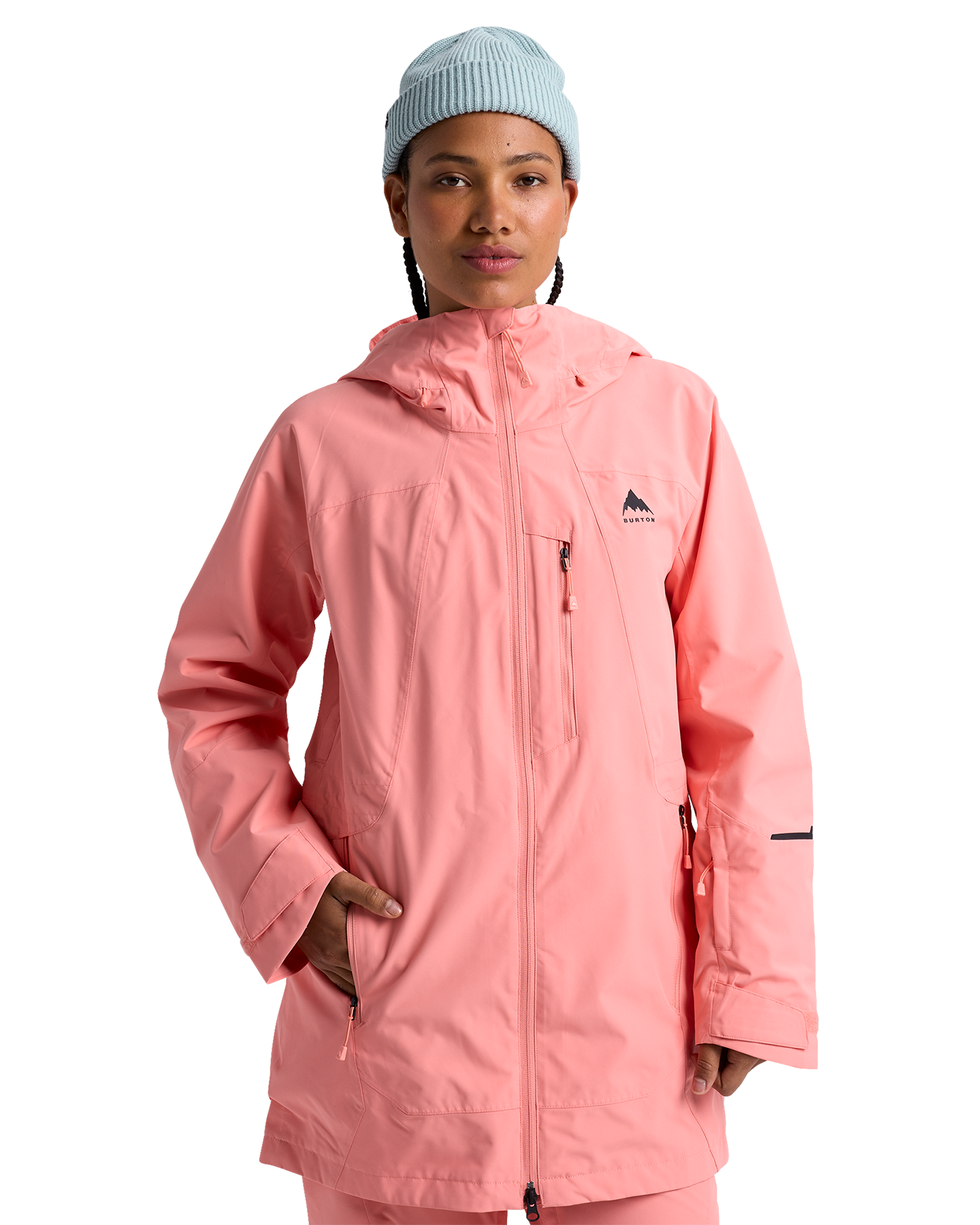 Burton Women's Reserve 2L Insulated Snow Jacket - Sunrise Coral Women's Snow Jackets - Trojan Wake Ski Snow